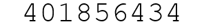 Number 401856434.