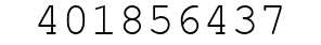 Number 401856437.