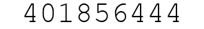 Number 401856444.