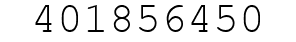 Number 401856450.