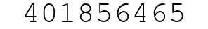 Number 401856465.