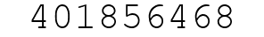Number 401856468.