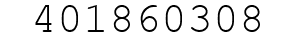 Number 401860308.