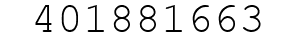 Number 401881663.
