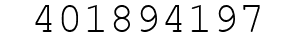 Number 401894197.