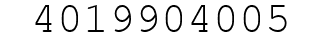 Number 4019904005.