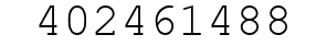 Number 402461488.