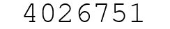 Number 4026751.