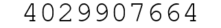 Number 4029907664.