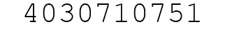 Number 4030710751.