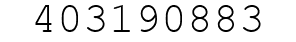 Number 403190883.