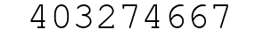 Number 403274667.