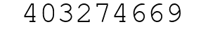 Number 403274669.