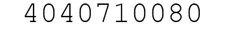 Number 4040710080.