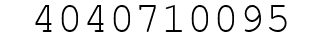 Number 4040710095.
