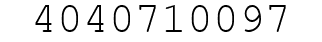 Number 4040710097.