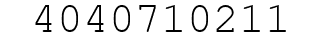 Number 4040710211.