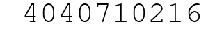 Number 4040710216.