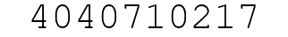 Number 4040710217.