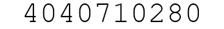 Number 4040710280.