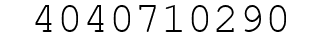 Number 4040710290.