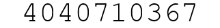 Number 4040710367.