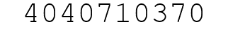 Number 4040710370.