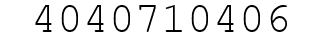 Number 4040710406.
