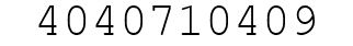 Number 4040710409.