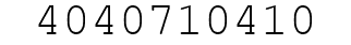 Number 4040710410.