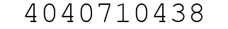 Number 4040710438.