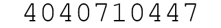 Number 4040710447.