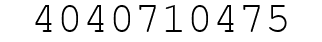 Number 4040710475.