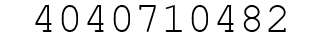 Number 4040710482.