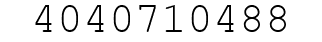 Number 4040710488.