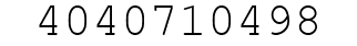 Number 4040710498.