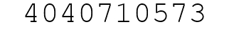 Number 4040710573.
