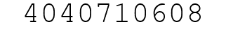 Number 4040710608.