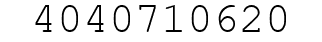 Number 4040710620.