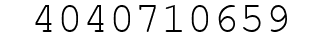Number 4040710659.