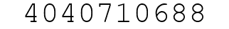Number 4040710688.