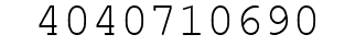 Number 4040710690.