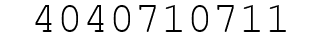 Number 4040710711.