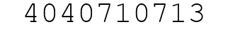Number 4040710713.