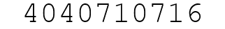 Number 4040710716.