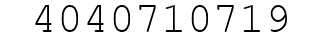 Number 4040710719.