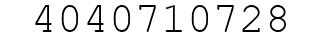 Number 4040710728.