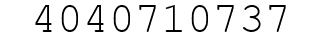 Number 4040710737.