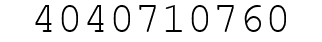 Number 4040710760.
