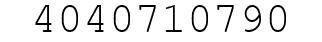 Number 4040710790.